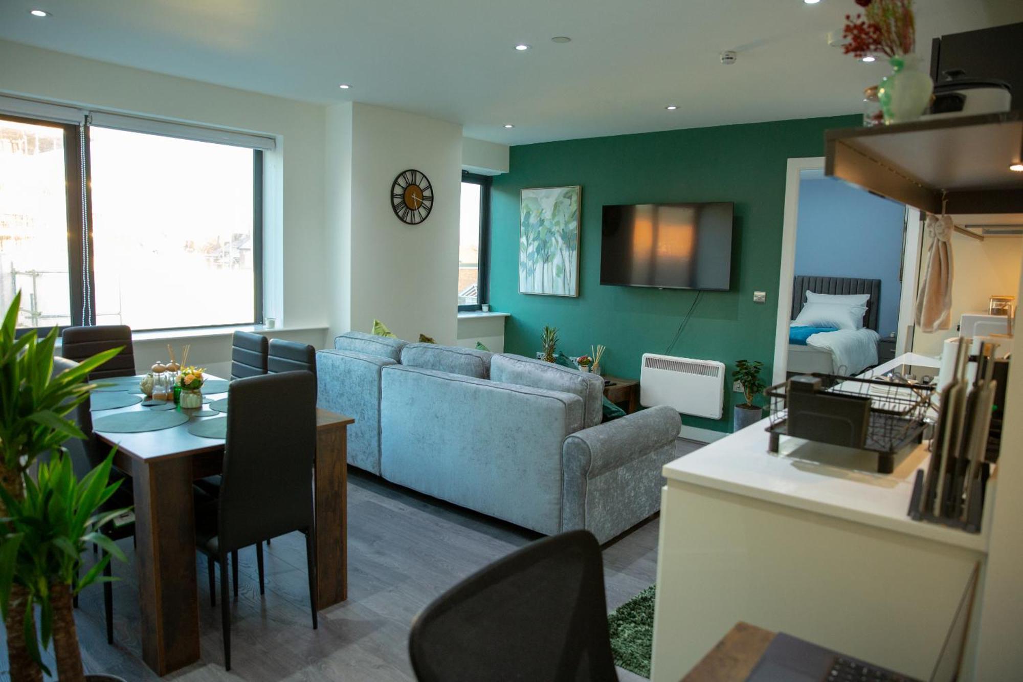Sweet Stay, 2 Bed Apartment Бирмингам Стая снимка